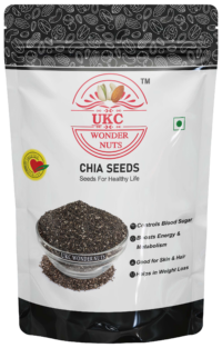 Chia seeds front